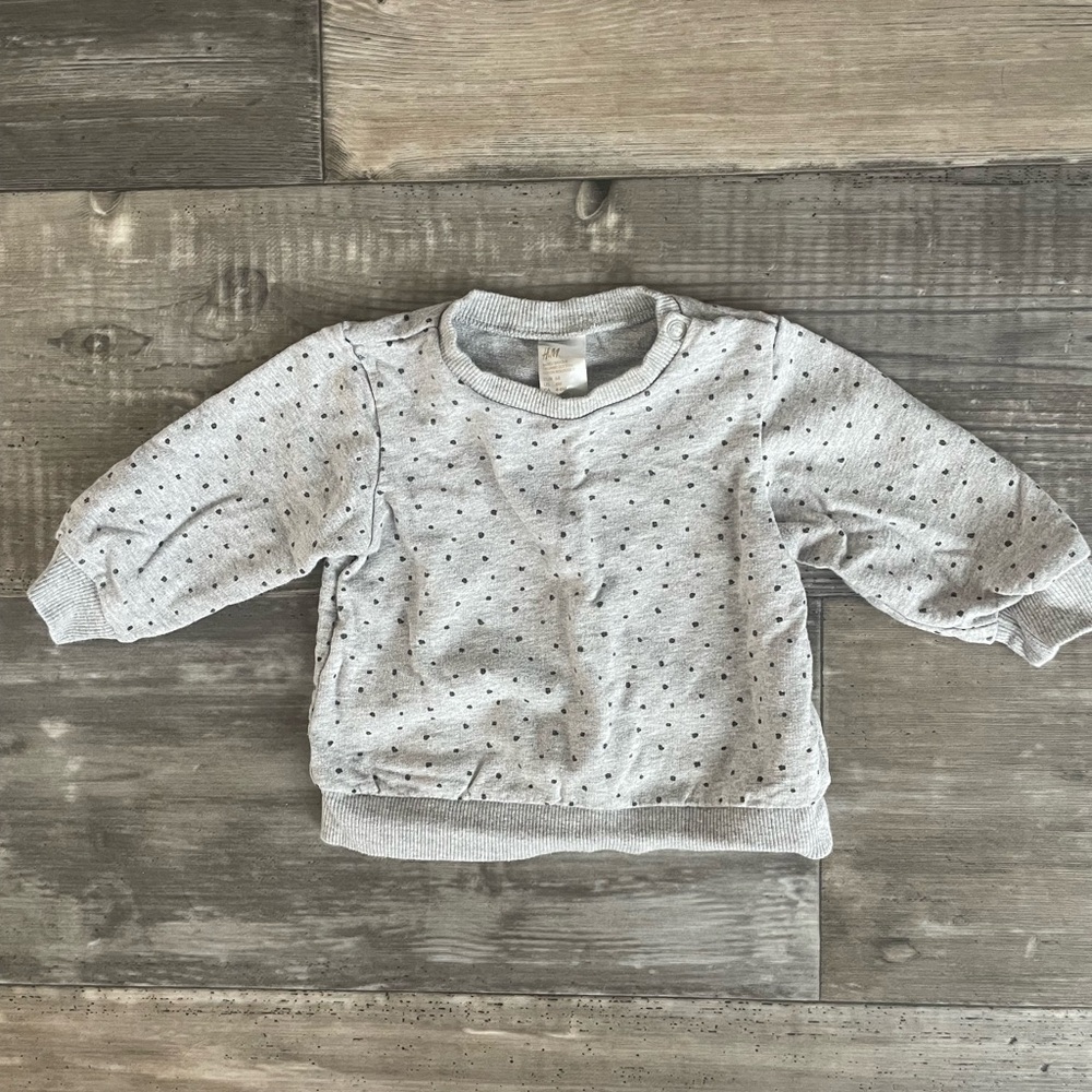 Gray H&M Baby Sweatshirt